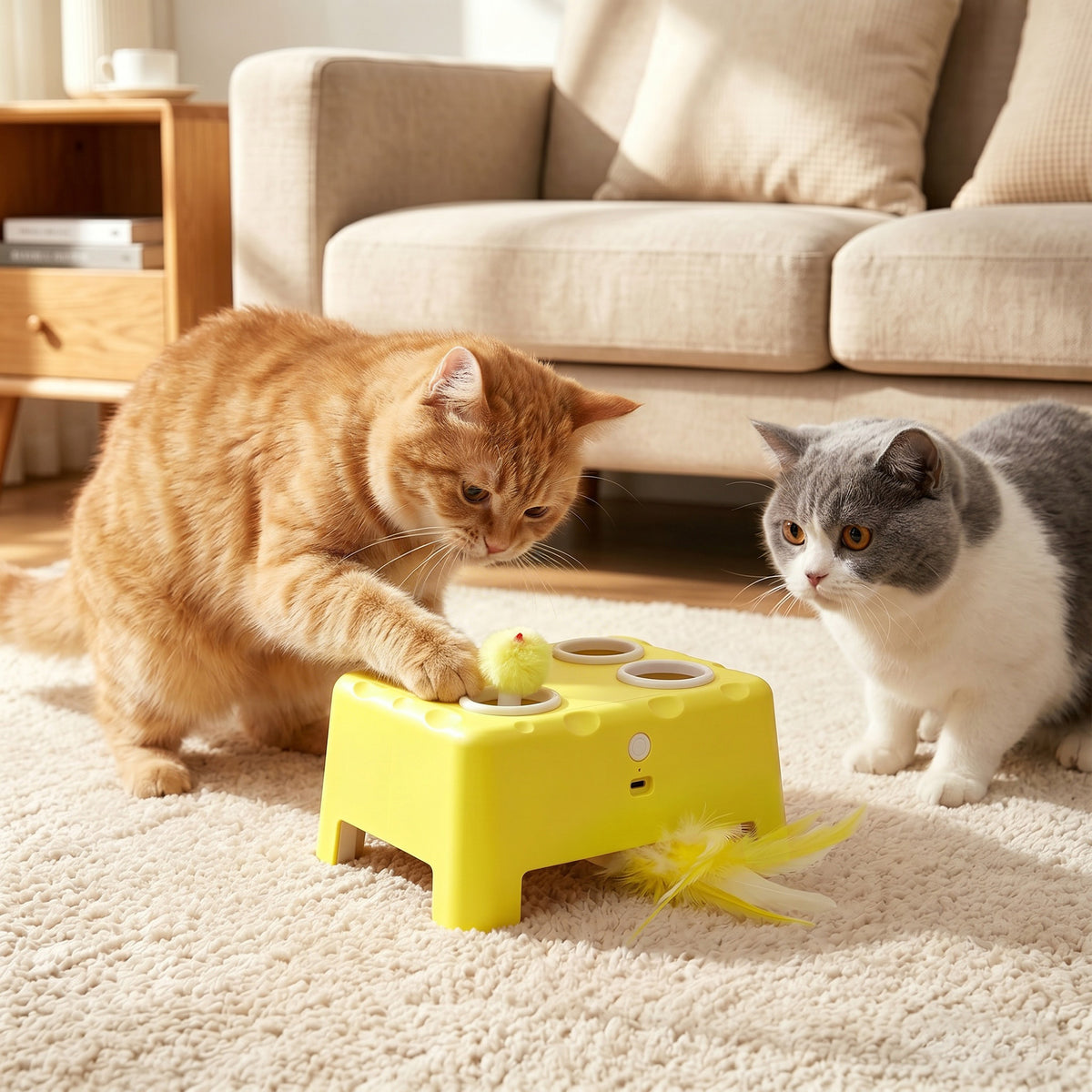 NOLI Catiix — Table de Jeu Interactive Électronique pour Chat