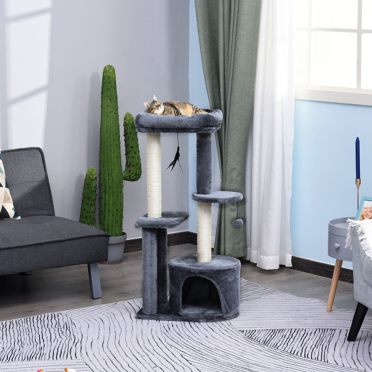 NOLI Ebal — Arbre Griffoir Premium Sisal pour Chat