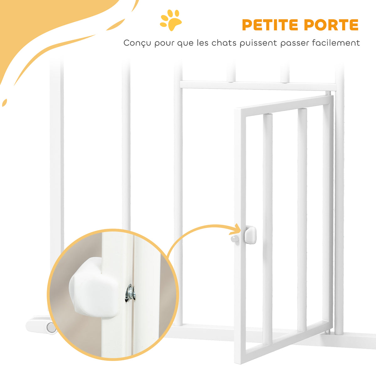 NOLI Clic-Clac  — Barrière de Sécurité avec Porte Automatique