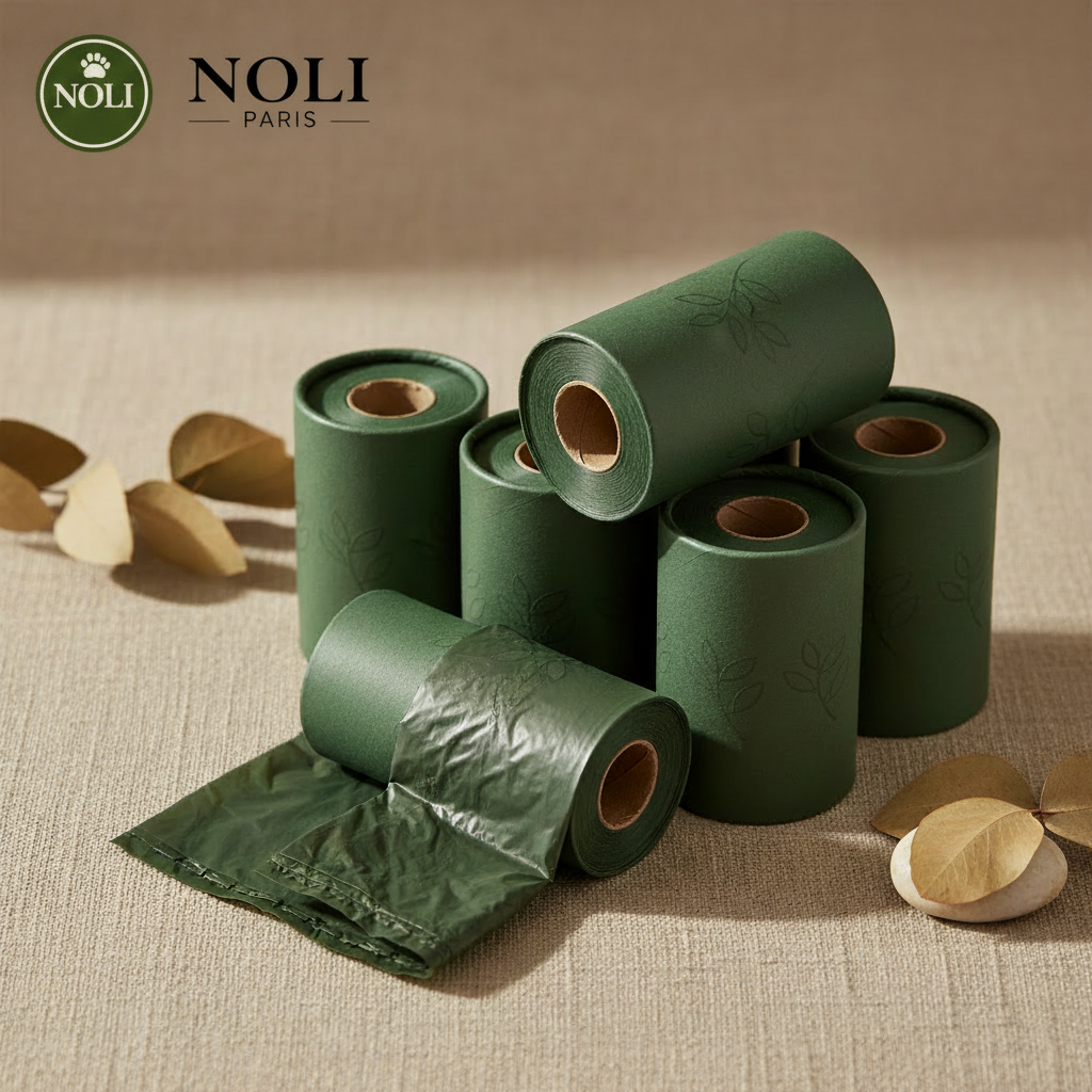 NOLI Clean Sachets — logo rond NOLI Paris noir