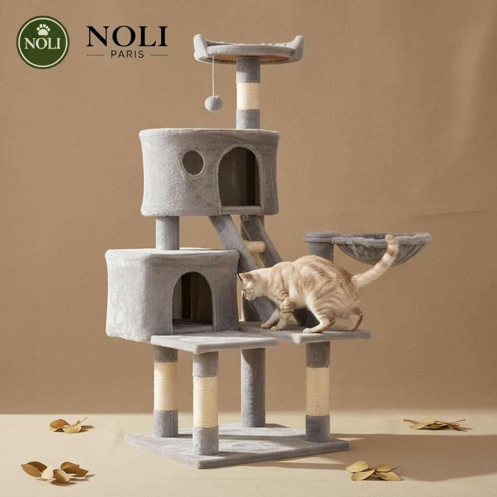 NOLI Jeux Lovinea — Arbre à Chat style premium
